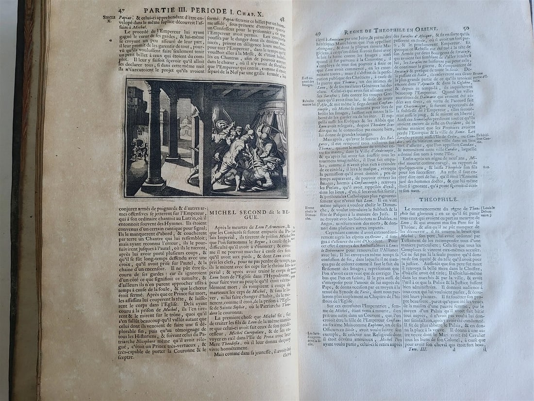 1703 WORLD'S HISTORY KING FRIEDRICH WILHELM I COAT OF ARMS antique ILLUSTRATED - 7
