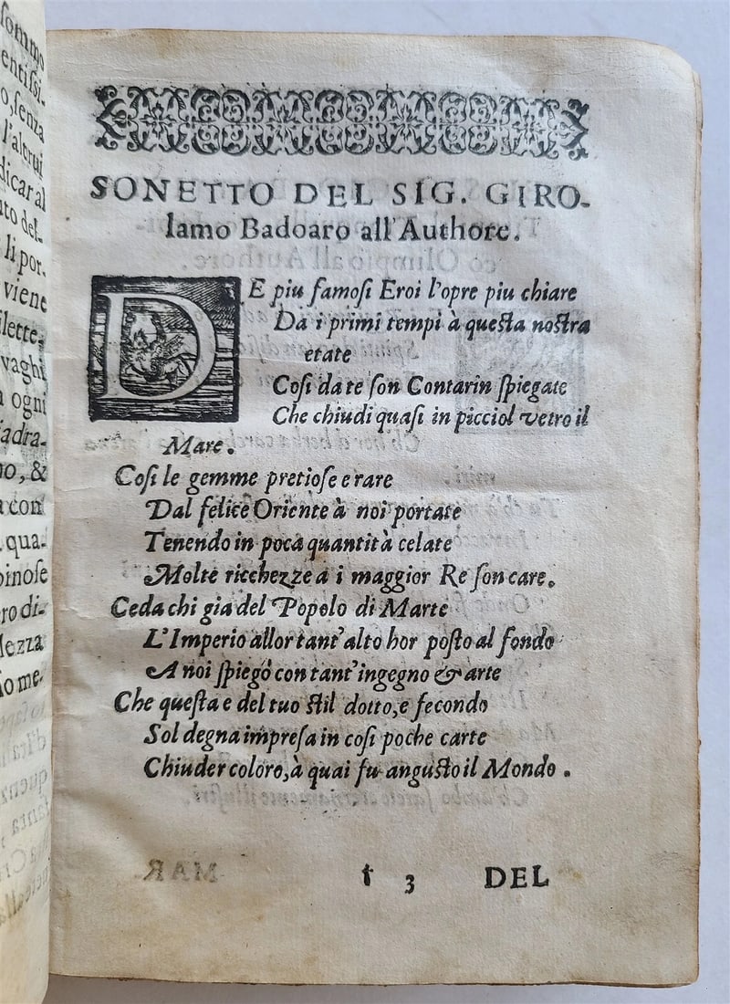 1586 IL VAGO & DILETTEVOLE GIARDINO by Luigi CONTARINI antique HISTORY vellum - 4