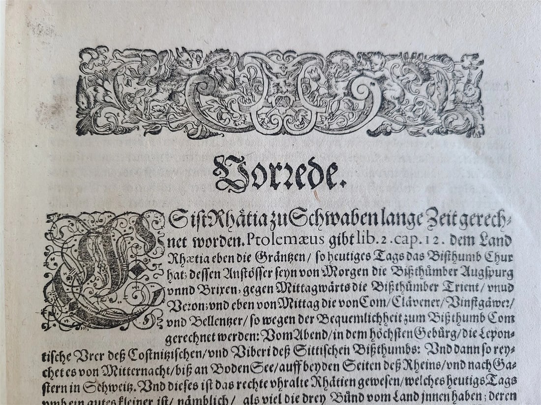 1654 GERMAN HISTORY & GEOGRAPHY of SWABIA antique Adam Gottlob von Moltke crest - 7