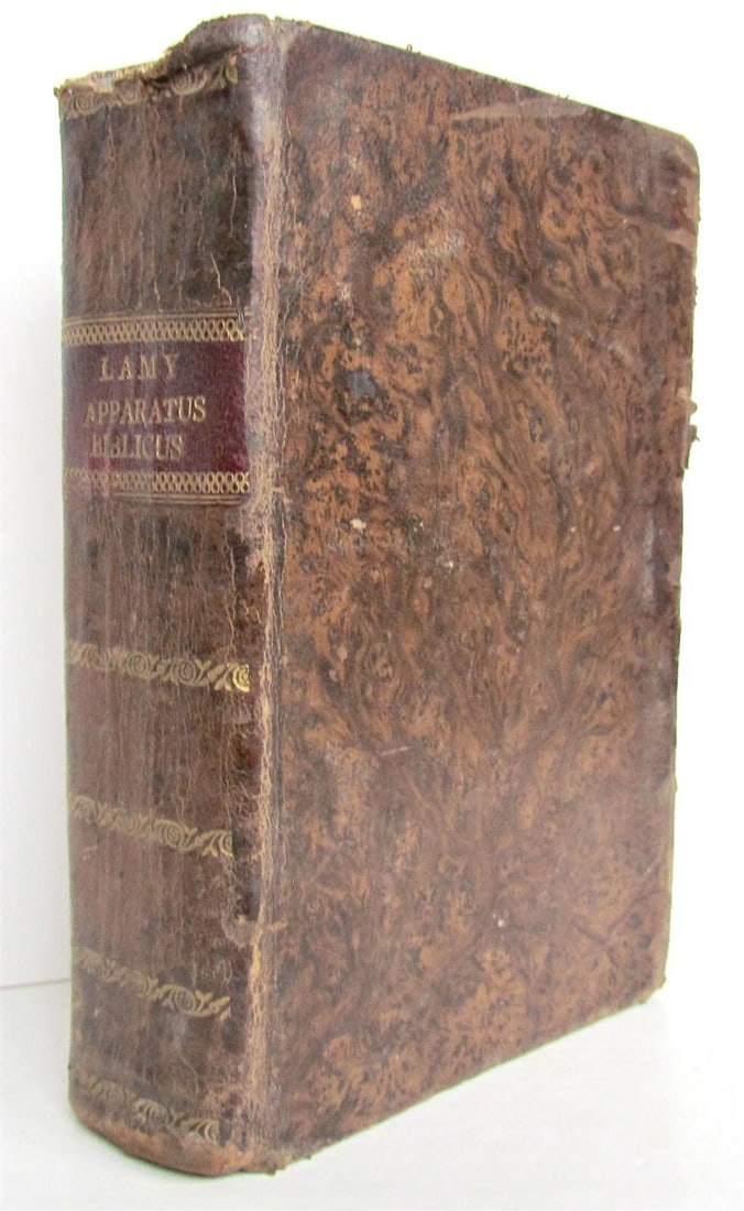 1793 Apparatus Biblicus antique ILLUSTRATED Judaica - 3