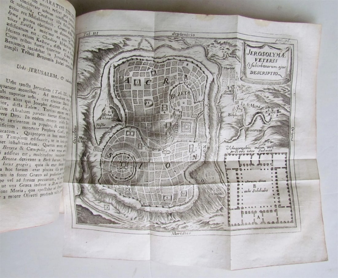 1793 Apparatus Biblicus antique ILLUSTRATED Judaica - 6