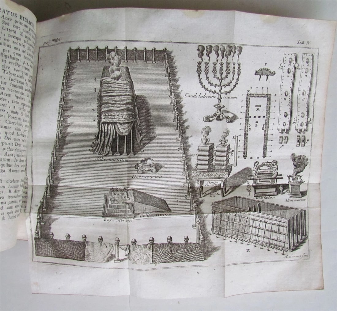 1793 Apparatus Biblicus antique ILLUSTRATED Judaica - 7