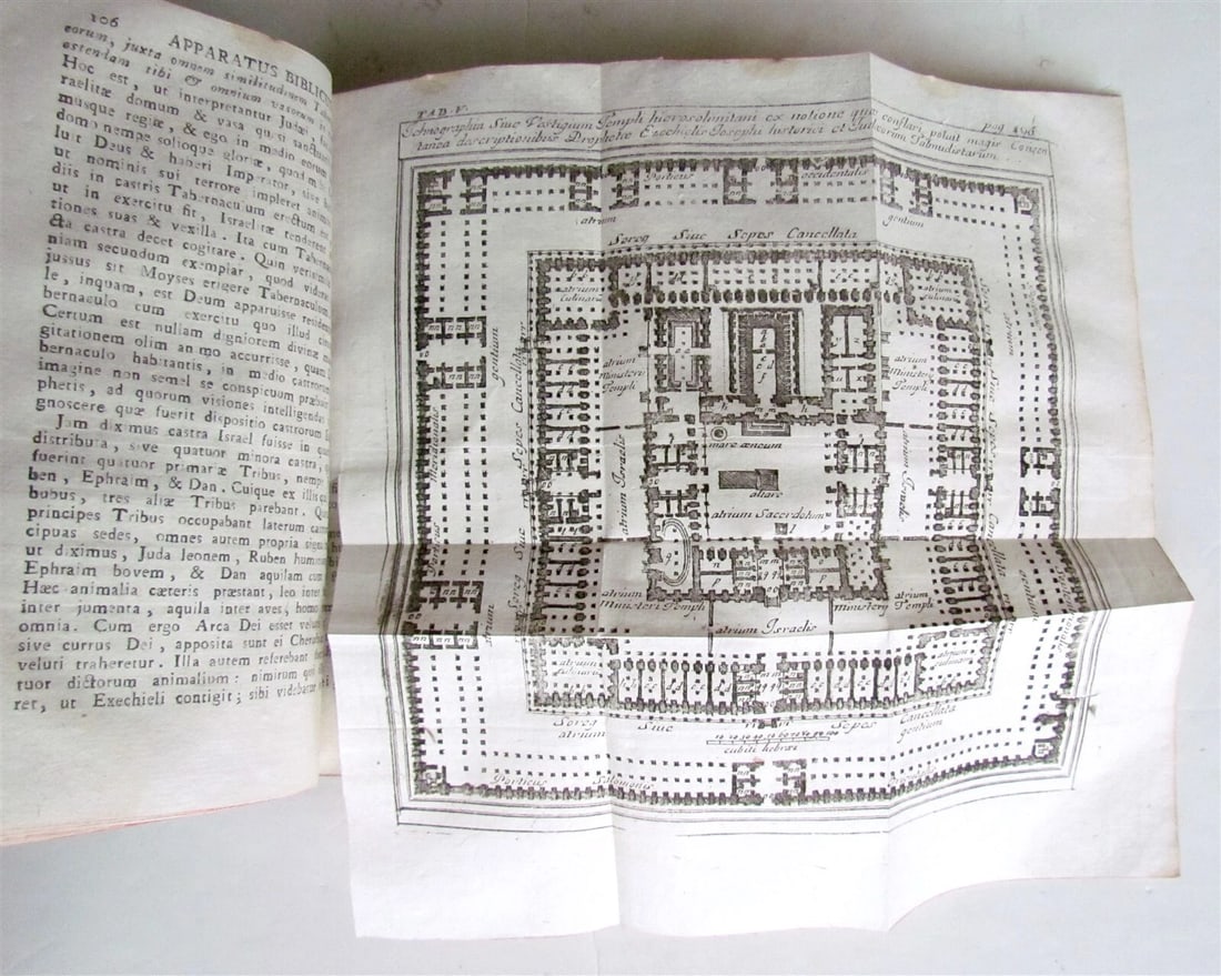 1793 Apparatus Biblicus antique ILLUSTRATED Judaica - 8