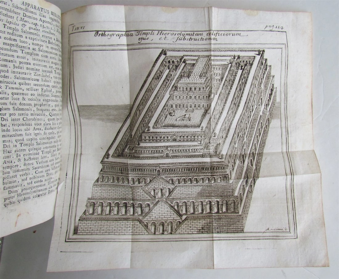 1793 Apparatus Biblicus antique ILLUSTRATED Judaica - 9