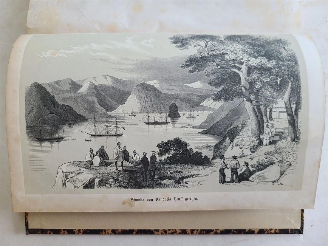 1858-59 EXPEDITION to LAKES of CHINA JAPAN & OKHOTSK 3 VOLS antique ILLUSTRATED - 5