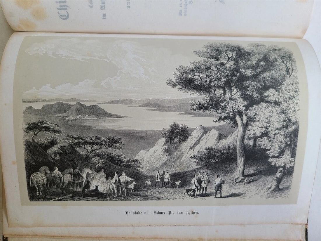 1858-59 EXPEDITION to LAKES of CHINA JAPAN & OKHOTSK 3 VOLS antique ILLUSTRATED - 6