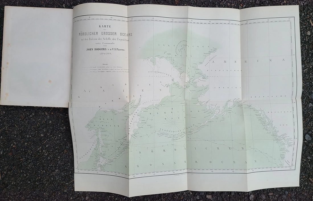 1858-59 EXPEDITION to LAKES of CHINA JAPAN & OKHOTSK 3 VOLS antique ILLUSTRATED - 9