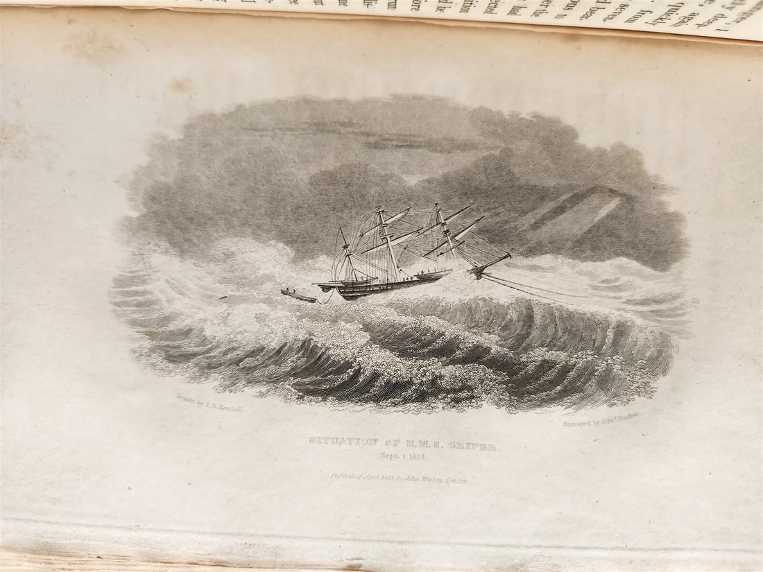 1825 TRAVELS antique NARRATIVE OF AN UNSUCCESSFUL ATTEMPT TO REACH REPULSE BAY - 5
