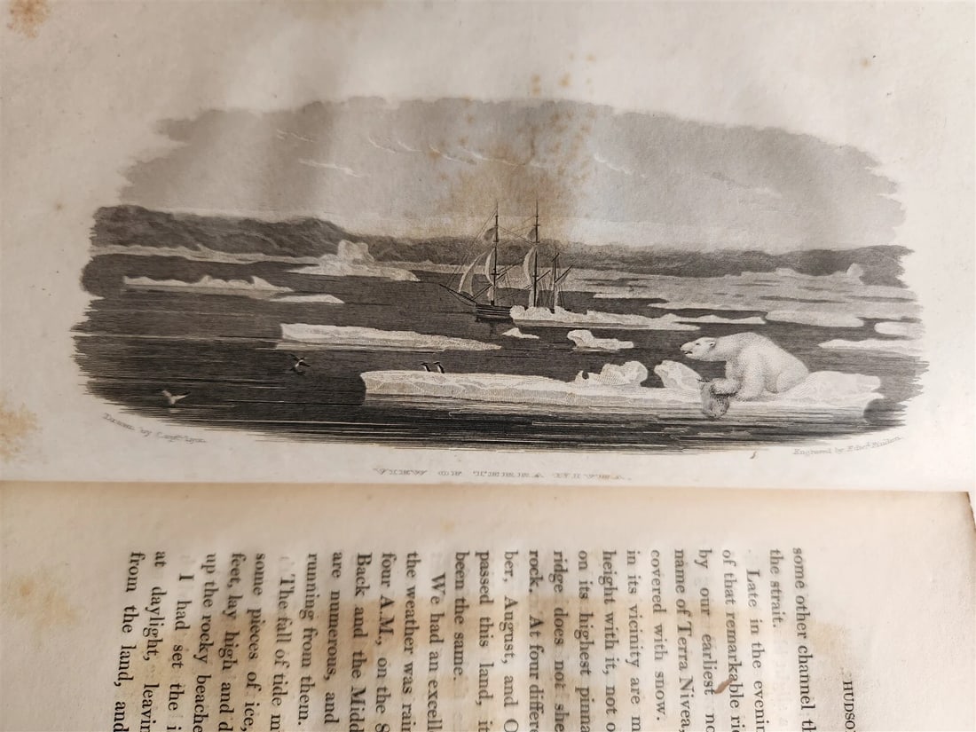 1825 TRAVELS antique NARRATIVE OF AN UNSUCCESSFUL ATTEMPT TO REACH REPULSE BAY - 8