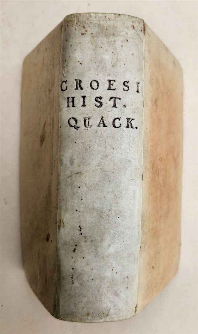 1695 HISTORIA QUAKERIANA antique VELLUM BOUND Quakers - 2
