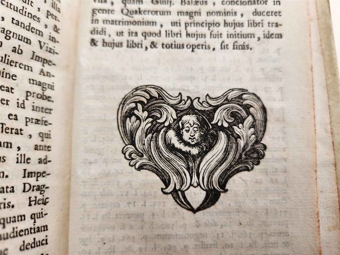 1695 HISTORIA QUAKERIANA antique VELLUM BOUND Quakers - 6