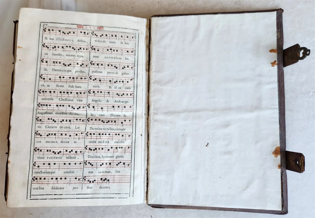 1743 MISSALE ROMANUM antique NICELY DECORATED FOLIO illustrated - 14