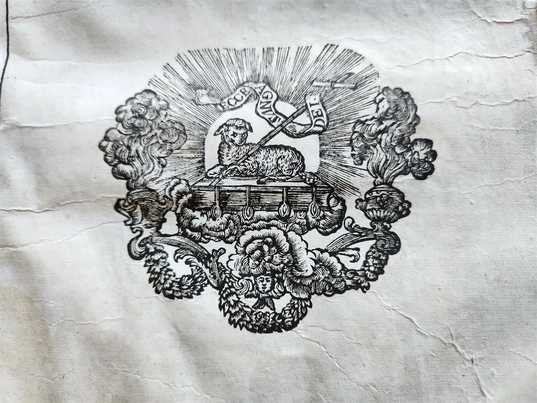 1743 MISSALE ROMANUM antique NICELY DECORATED FOLIO illustrated - 20