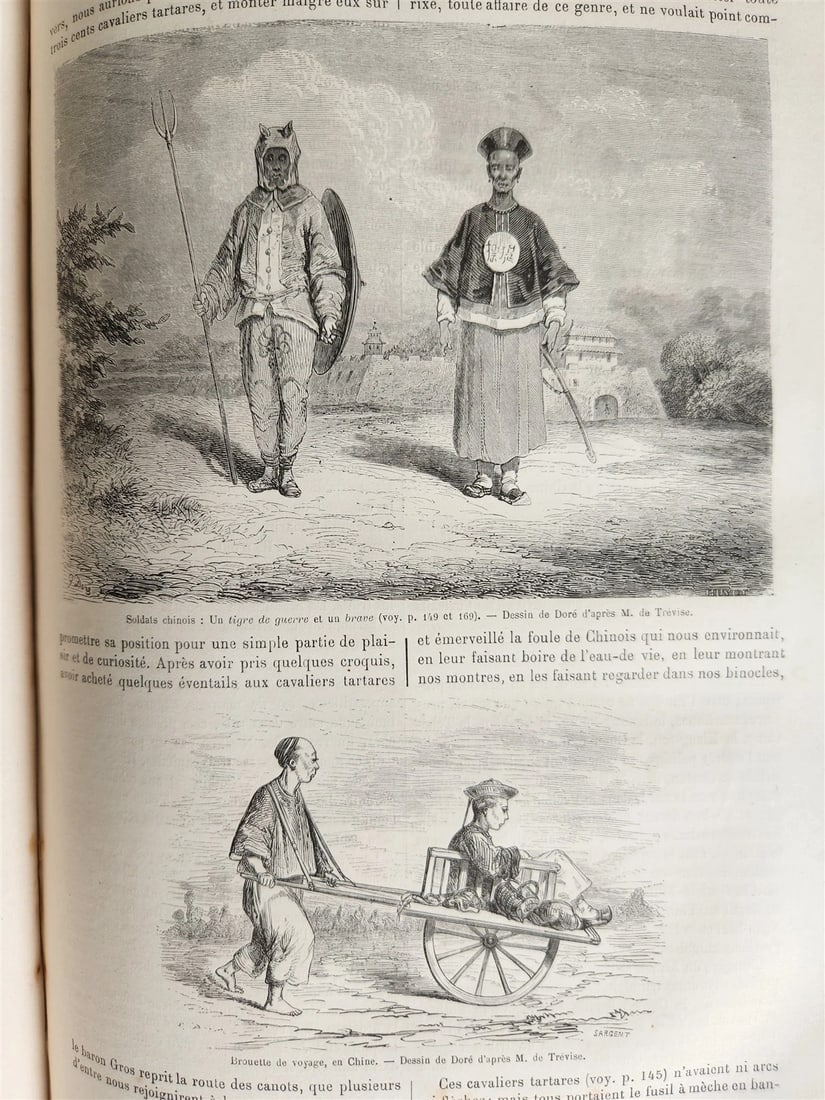 1860 HISTORY VOYAGES ILLUSTRATED antique AFRICA JAPAN USA NORTH POLE CAUCASUS - 18