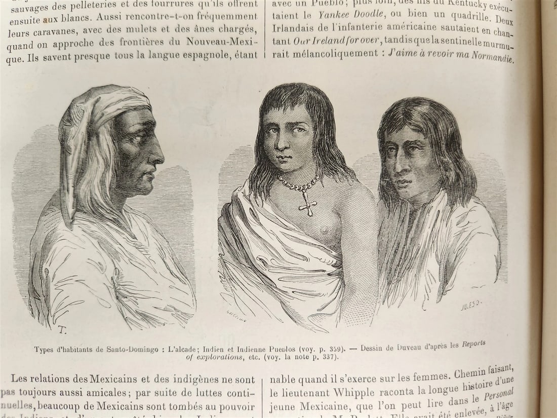 1860 HISTORY VOYAGES ILLUSTRATED antique AFRICA JAPAN USA NORTH POLE CAUCASUS - 4