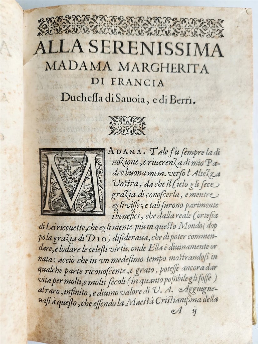 1570 La Avarchide del s. Luigi Alamanni POETRY antique VELLUM BOUND 16th CENTURY - 13