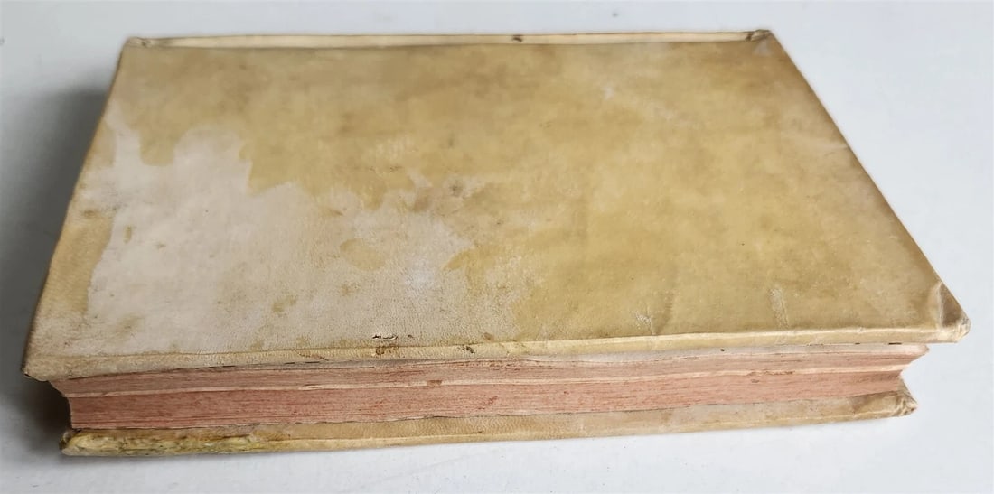 1570 La Avarchide del s. Luigi Alamanni POETRY antique VELLUM BOUND 16th CENTURY - 17