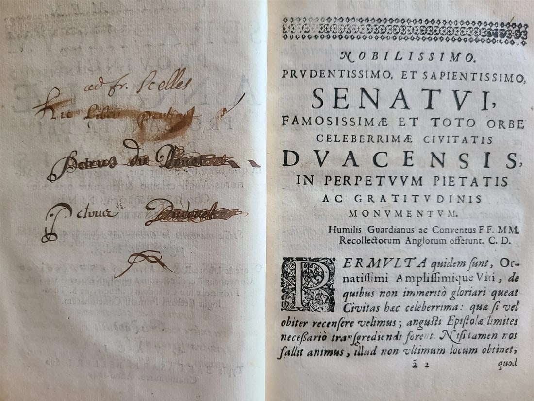 1649 ENGLISH FRANCISCAN WRITINGS antique missionary in Japan India & Morocco - 5