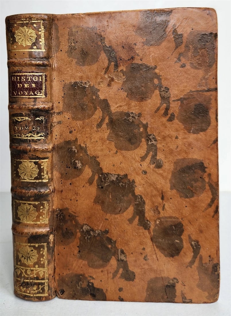 1749 HISTOIRE des VOYAGES VOL. 23 antique illustrated RELIGIONS in CHINA - 3