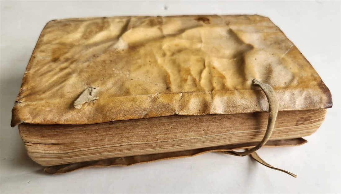 1593 PROTESTANT THEOLOGY by ZACHARIAE URSINI antique vellum 16th CENTURY - 3