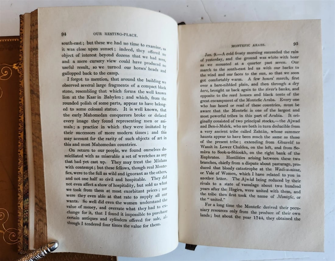 1840 TRAVELS in KOORDISTAN MESOPOTAMIA by Fraser J. Baillie 2 VOLUMES antique - 7