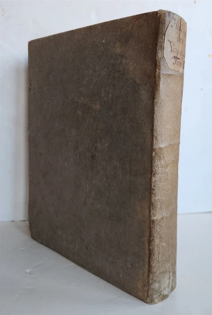 1749 HISTORY of VOYAGES by Prevost antique ILLUSTRATED JORNEY to CHINA & TIBET - 2