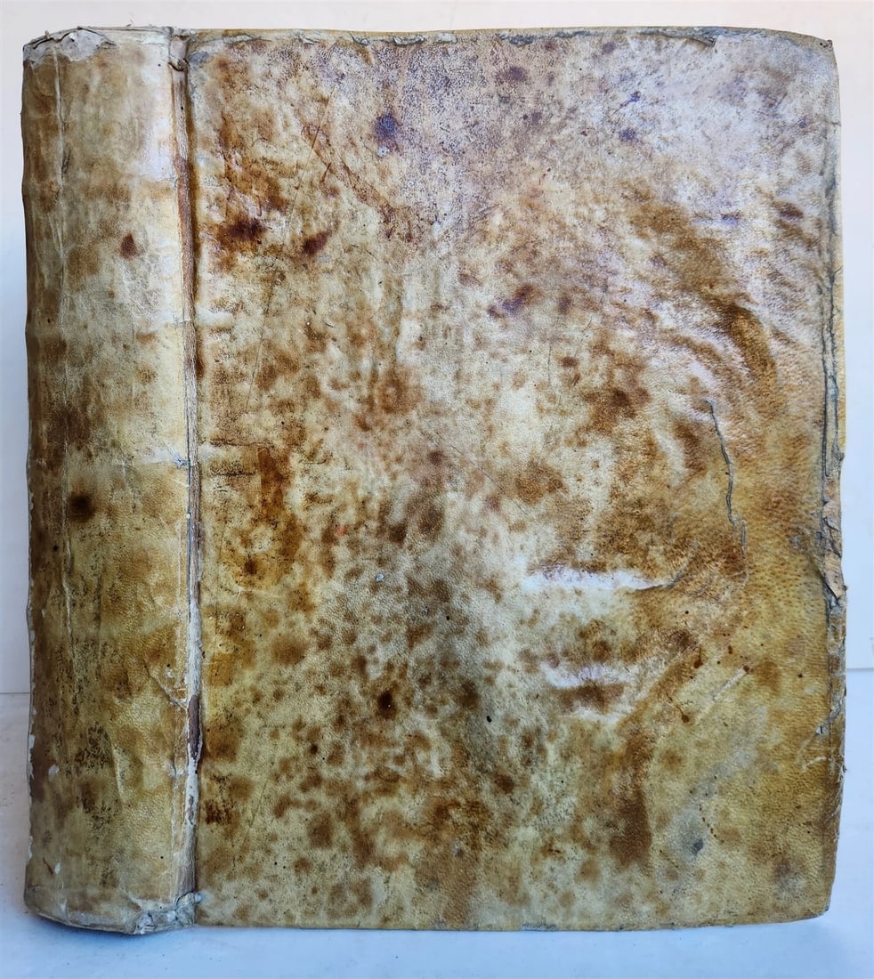 1760 MISSALE ROMANUM antique VELLUM BOUND FOLIO - 2