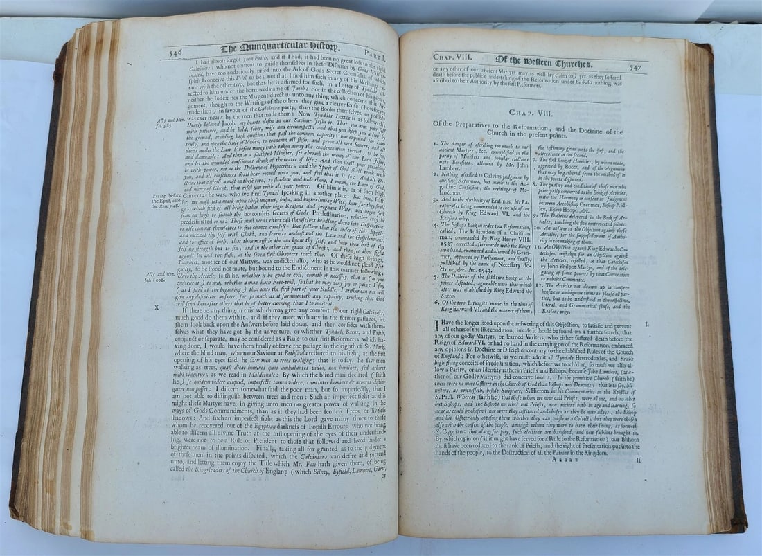 1681 Keimelia Ekklesiastika HISTORICAL TRACTS P. HEYLYN antique FOLIO in ENGLISH - 11