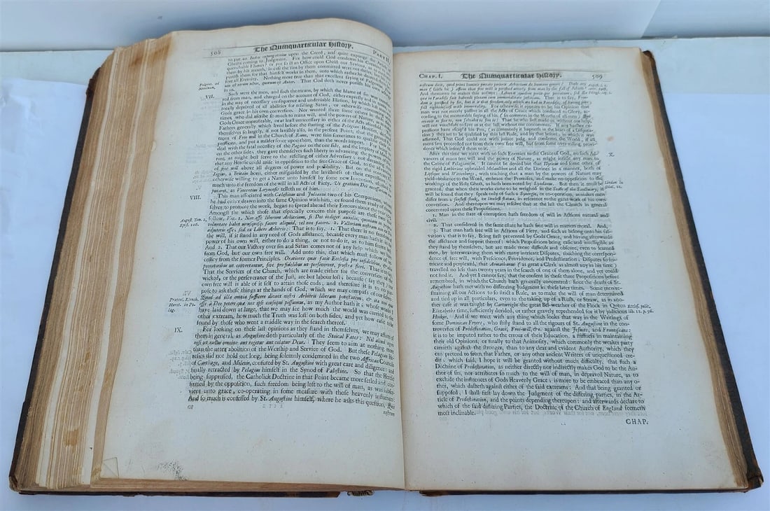 1681 Keimelia Ekklesiastika HISTORICAL TRACTS P. HEYLYN antique FOLIO in ENGLISH - 8