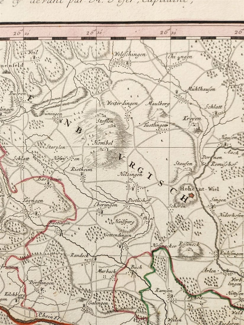 1753 SWITZERLAND antique MAP TERRITORIUM REIPUBLICAE LIBERAE HELVETICAE - 5