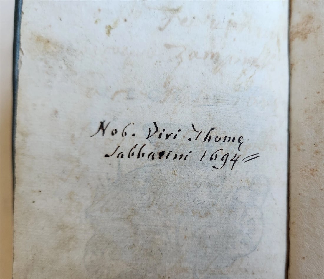 1549 COMPENDIO DEL'HISTORIA ROMANA di POMPONIO LETO antique VELLUM ROMAN HISTORY - 6