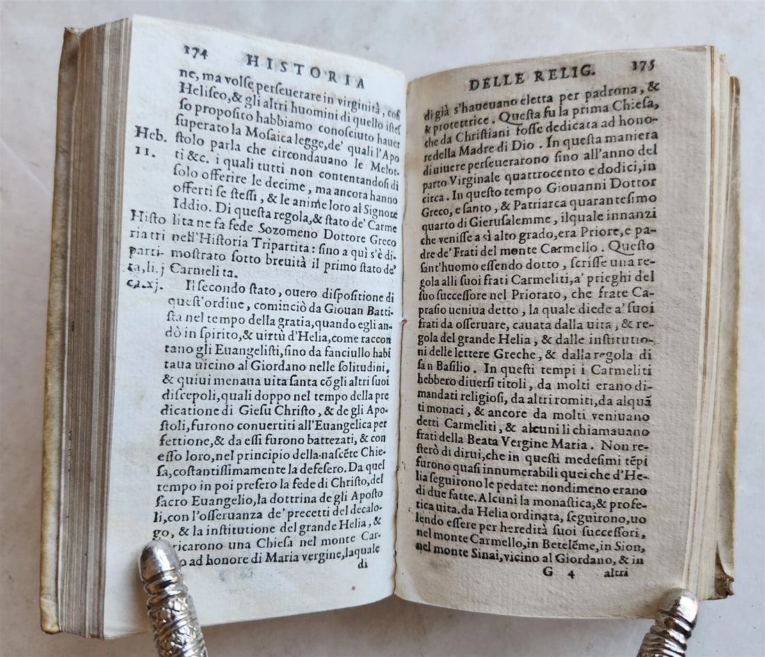1586 HISTORY of RELIGIONS by PAOLO MORIGIA antique 16TH century - 6