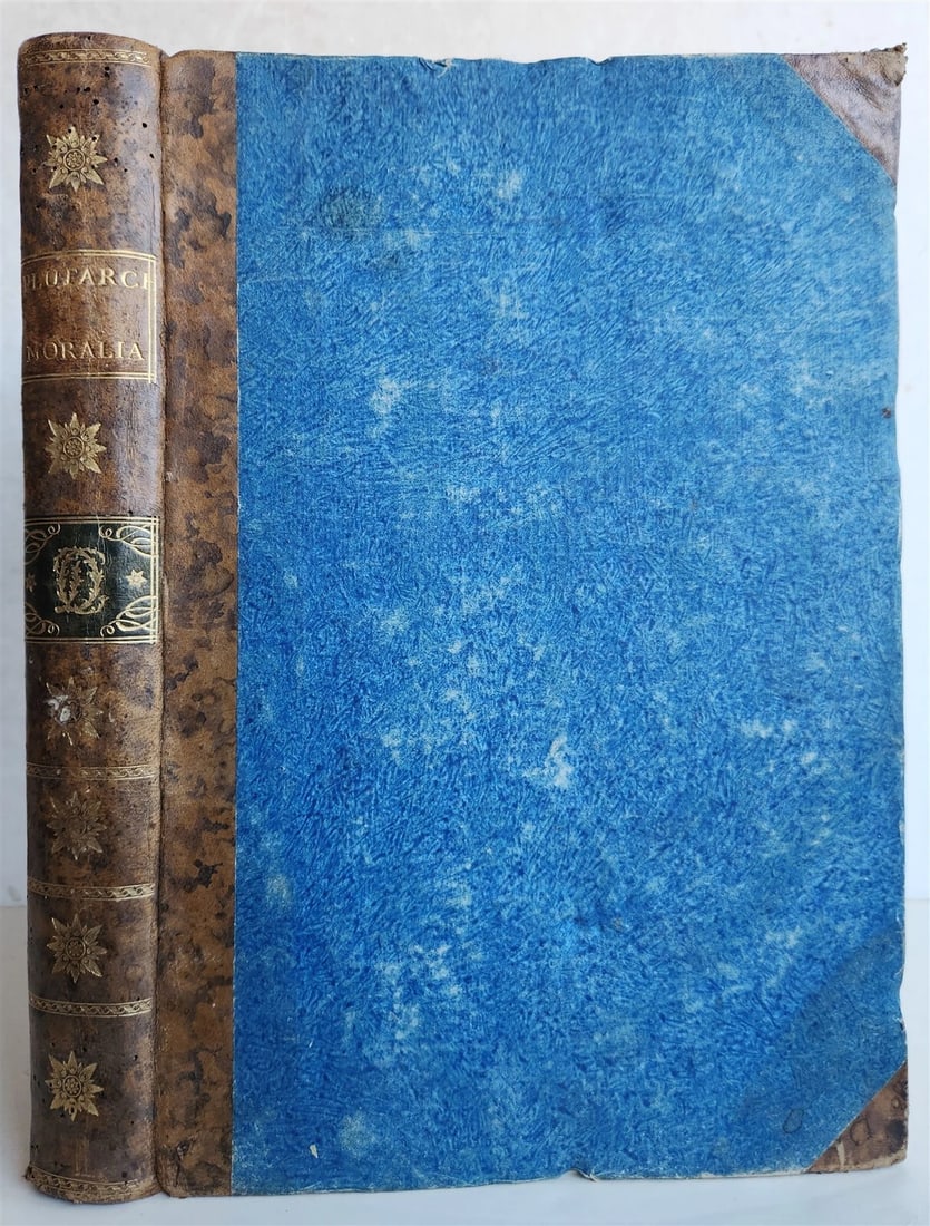 1572 PLUTARCH MORALIA antique FOLIO 16th CENTURY - 3