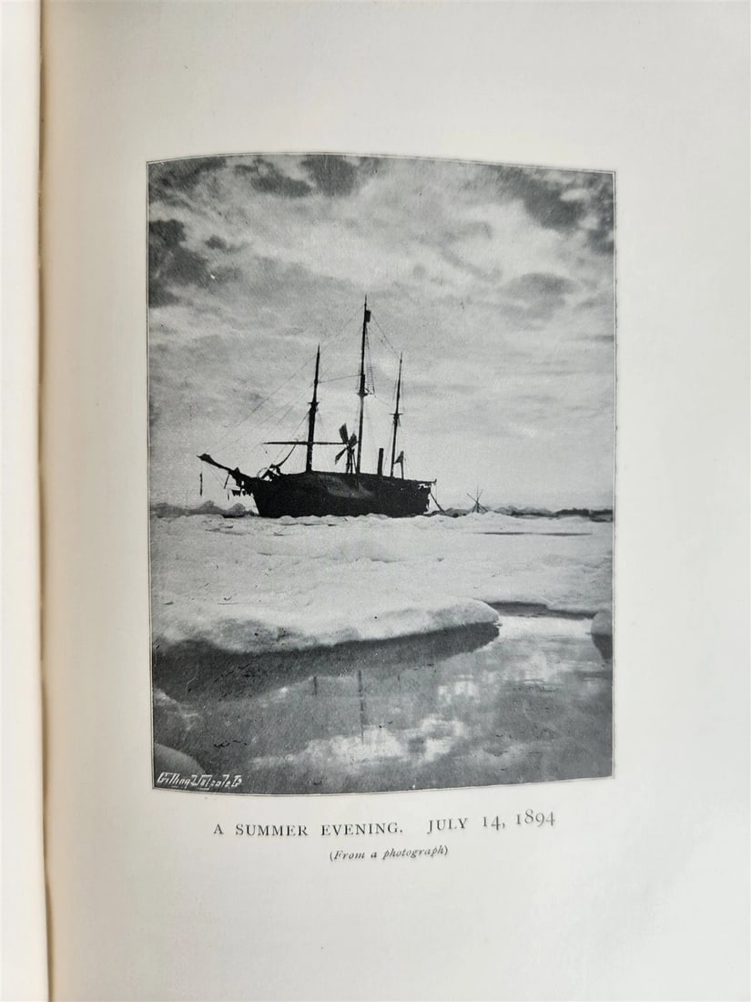 1897 FARTHEST NORTH by NANSEN 2 VOLS antique Voyage of Exploration of Ship FRAM - 11