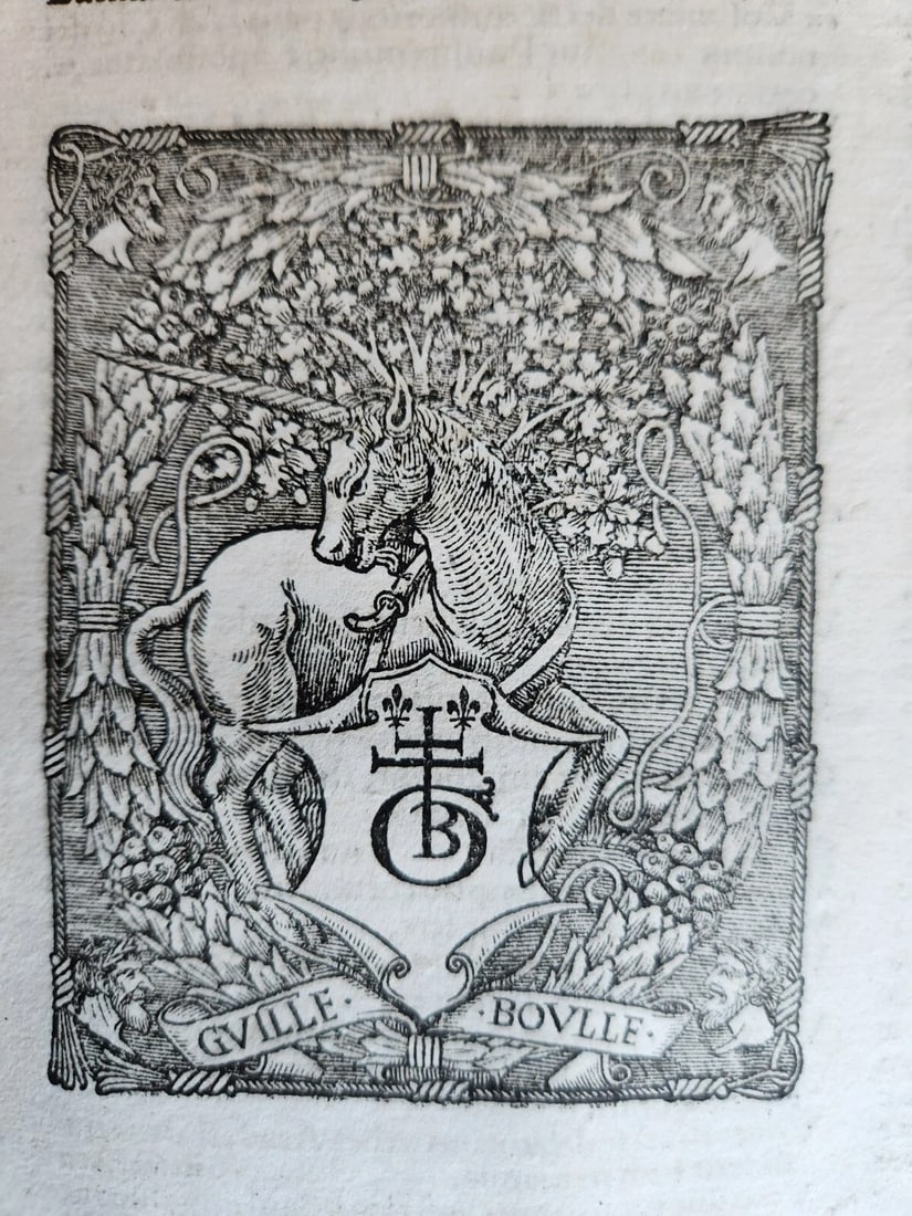 1537 BIBLE in LATIN antique FOLIO BIBLIA BREVES IN AEDEM ANNOTATIONES 16th CENT. - 3