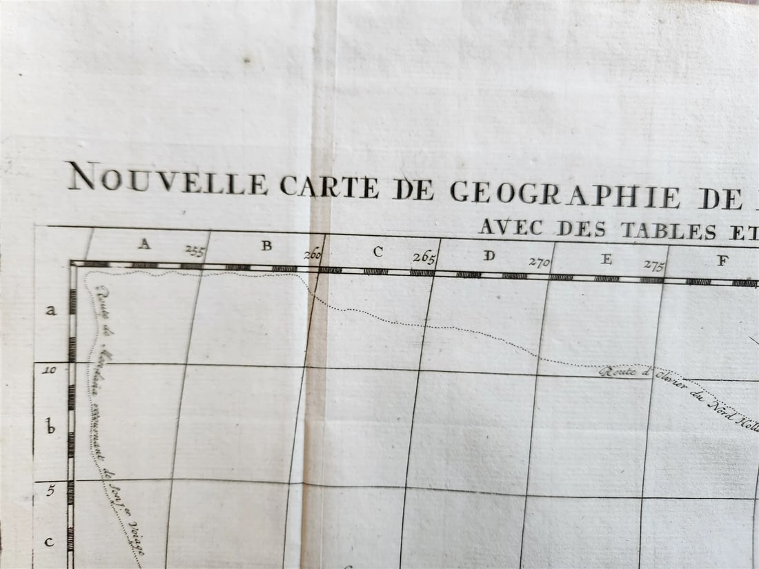 1730s MAP of SOUTH AMERICA antique 21 by 24.5" - 3