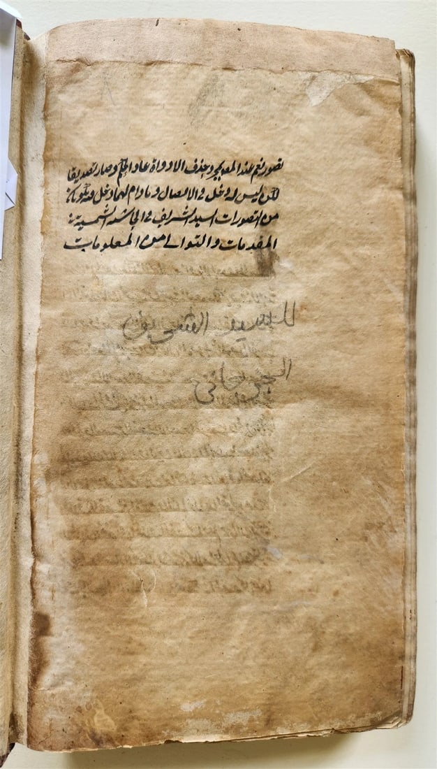 19th c. LOGIC TREATISE ARABIC MANUSCRIPT by Ali ibn Mohammed al-Jurjani antique - 14