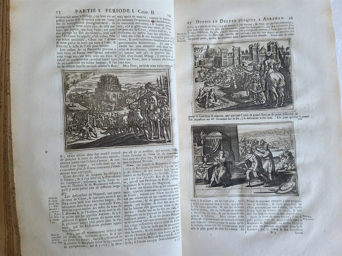 1703 WORLDS HISTORY KING FRIEDRICH WILHELM I COAT OF ARMS antique ILLUSTRATED - 14