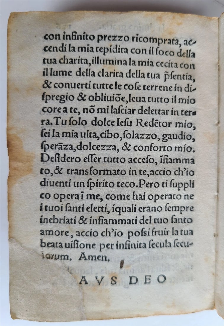 1548 THEOLOGY by Jerome Sirino antique in ITALIAN vellum binding - 4