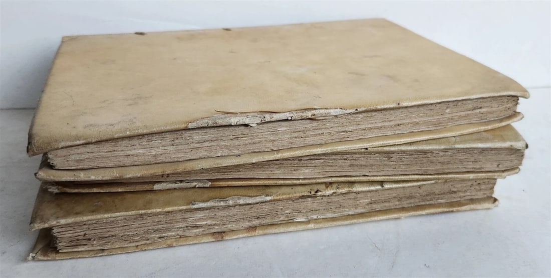 1783 IL BUON PASTORE by TOMMASO CAMPASTRI 3 VOLUMES antique VELLUM Good Shepherd - 2