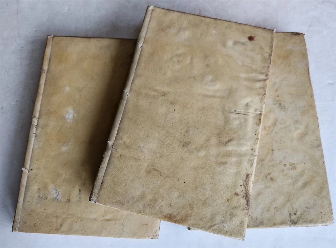 1783 IL BUON PASTORE by TOMMASO CAMPASTRI 3 VOLUMES antique VELLUM Good Shepherd - 4
