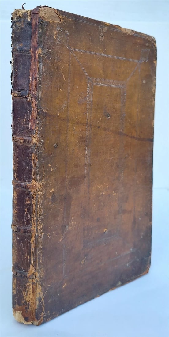 1721 PHARMACOPEIA in ENGLISH antique FOLIO - 2