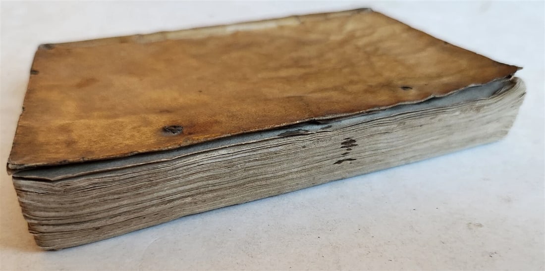 1586 GLI DIPORTI by Girolamo Parabosco antique 16th CENTURY VELLUM BOUND ITALIAN - 3