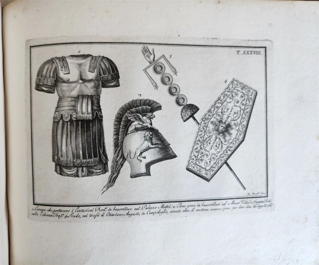 1805 ILLUSTRATED COSTUMES of ANCIENT EGYPTIANS ETRUSCANS GREEKS & ROMANS antique - 10
