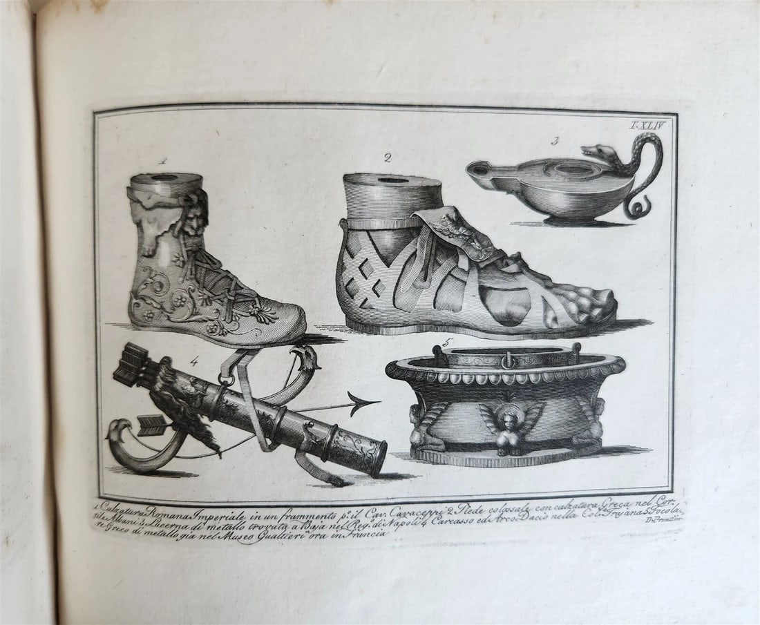 1805 ILLUSTRATED COSTUMES of ANCIENT EGYPTIANS ETRUSCANS GREEKS & ROMANS antique - 5