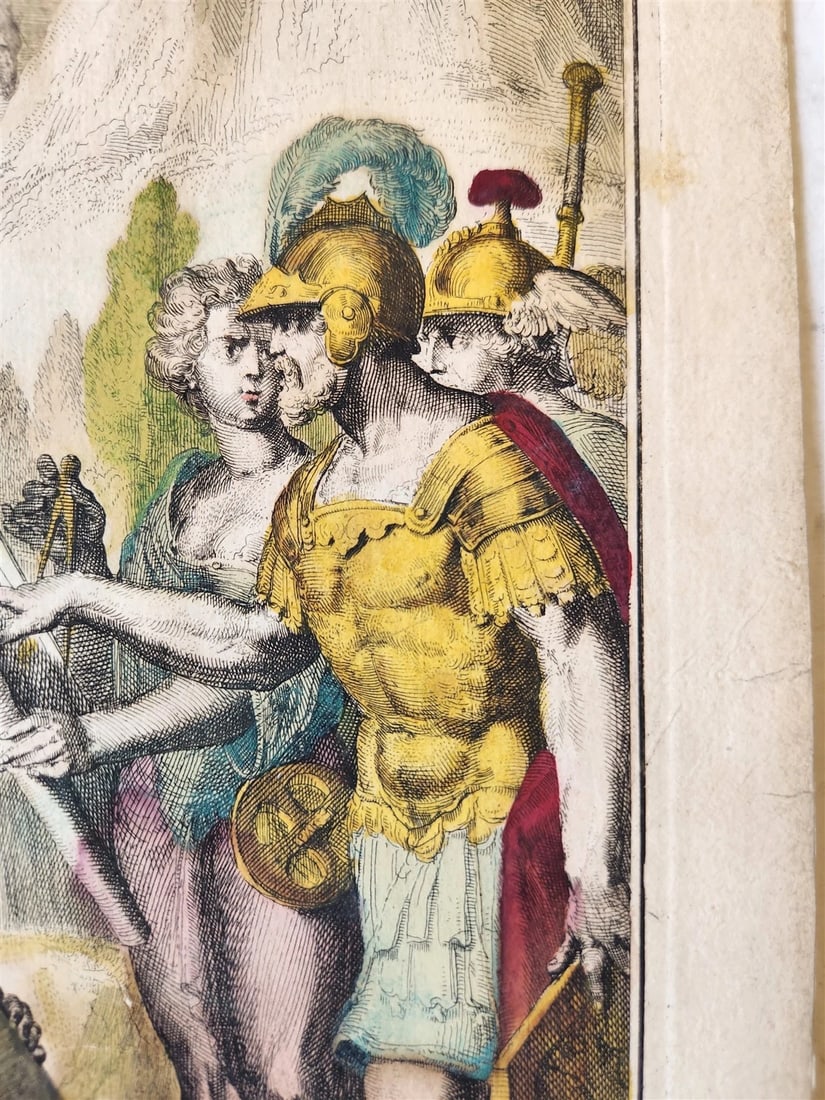 1700s FRENCH TITLE PAGE from Covens & Mortier's Atlas Novus antique - 3