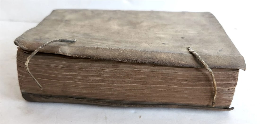1579 Epitome in Universam Sacrosanctae Theologiae by Bongiovanni antique VELLUM - 3