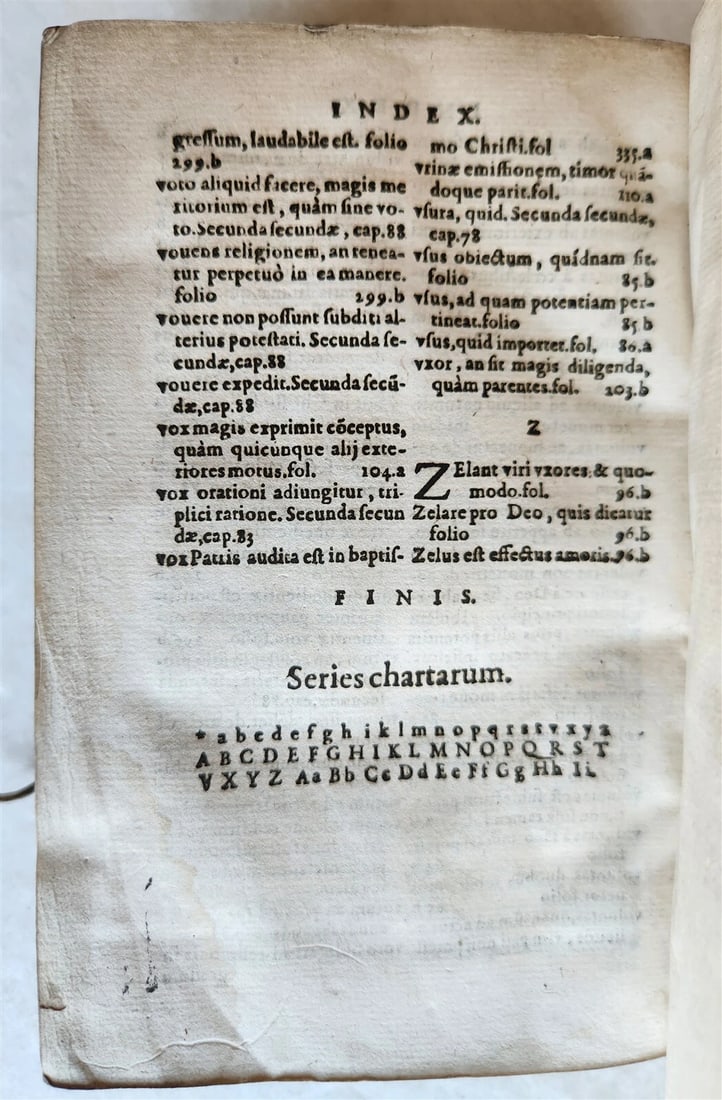 1579 Epitome in Universam Sacrosanctae Theologiae by Bongiovanni antique VELLUM - 5