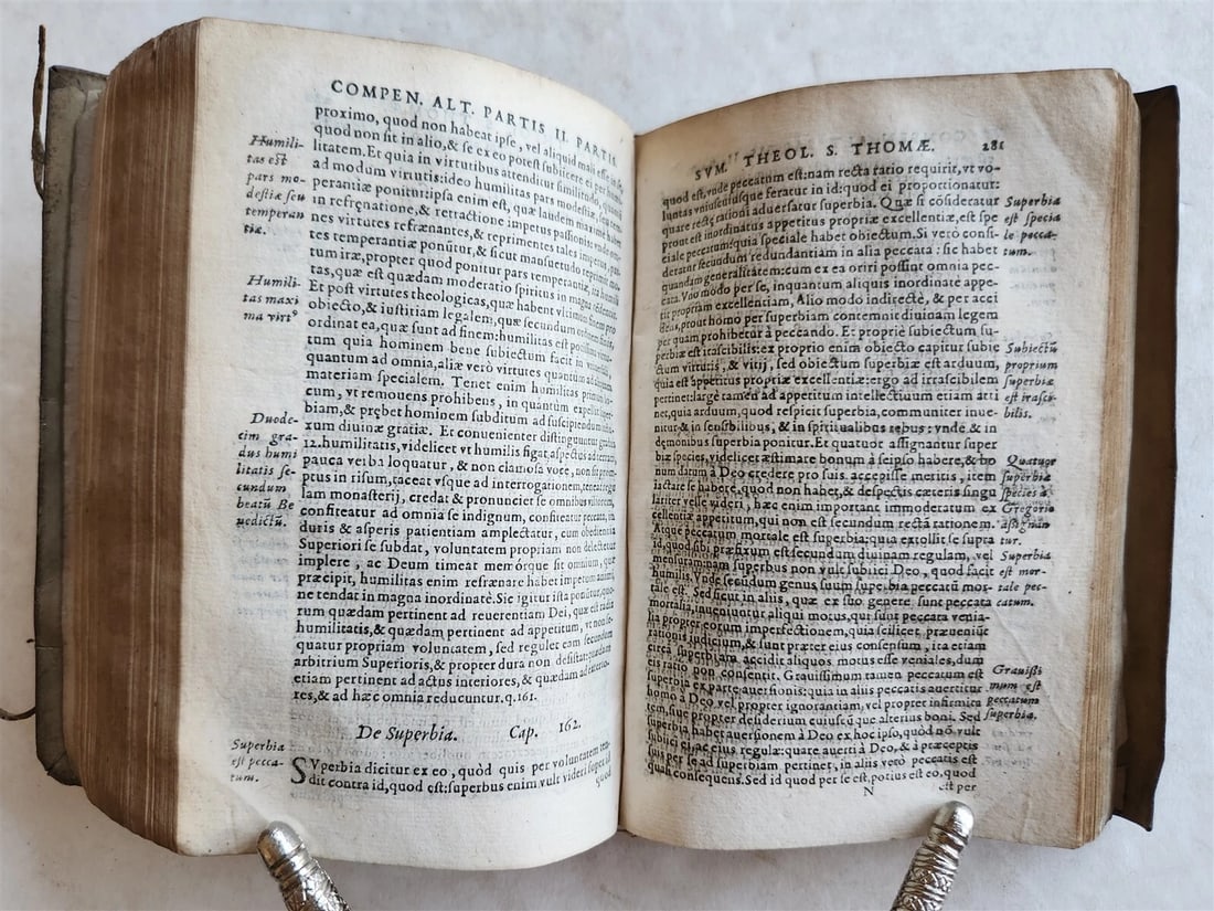 1579 Epitome in Universam Sacrosanctae Theologiae by Bongiovanni antique VELLUM - 6