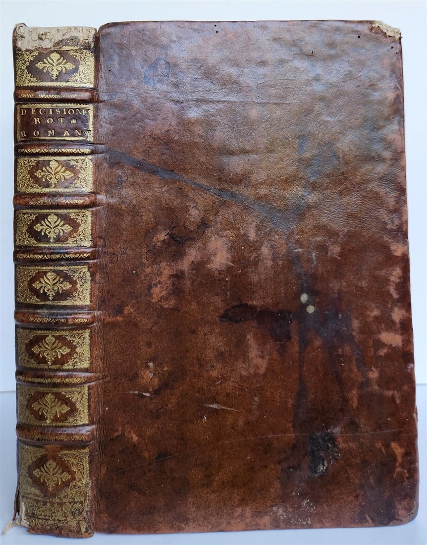 1567 ROMAN LAW antique FOLIO Decisiones Quae Hactenus Extant 16th CENTURY - 2